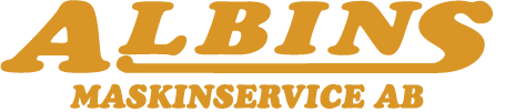 Albins Maskinservice AB logotyp
